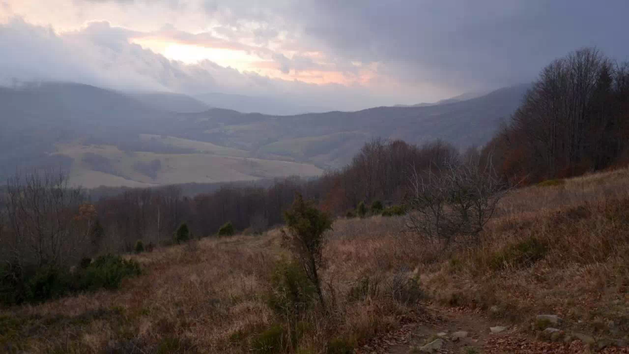 Bieszczady - widok z Połoniny Caryńskiej