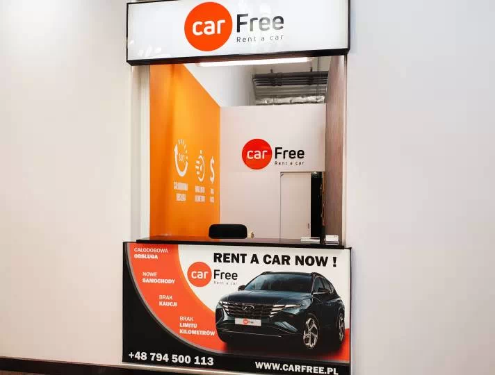 Rent a car at Lublin airport / fot. CarFree
