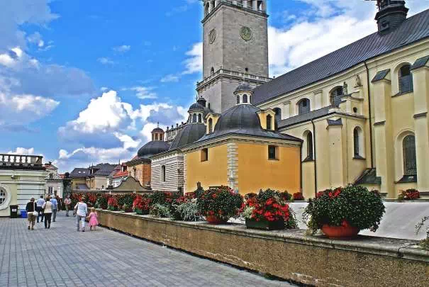 Budynki na Jasnej Górze w Częstochowie