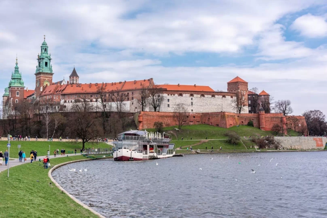 Wawel - widok z rzeki