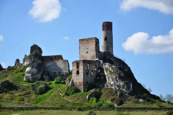 Ruiny zamku w Olsztynie