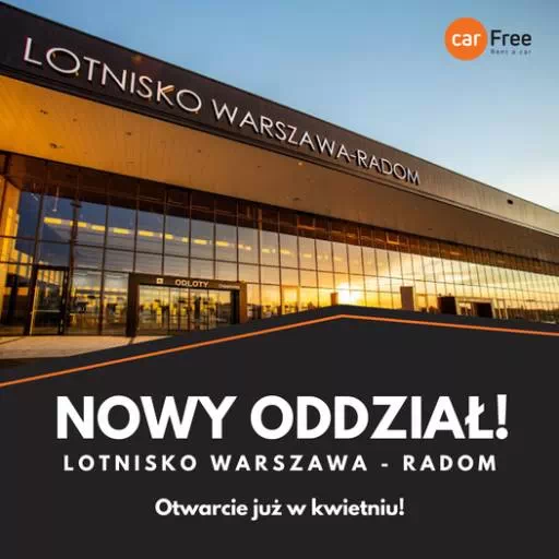 Nowy oddział Lotnisko Warszawa - Radom!