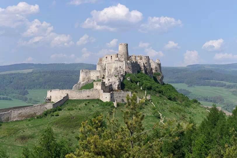 Zamek Spiski – wpisany na listę światowego dziedzictwa UNESCO / fot. Wikimedia